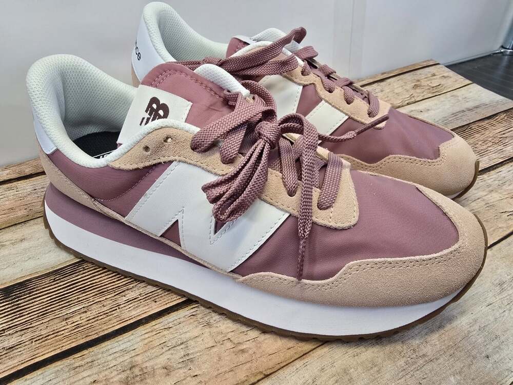 New Balance 237v1 Sneakers Women's 10.5 Vintage Rose Beige Running Shoes ZPO490 - Picture 2 of 9